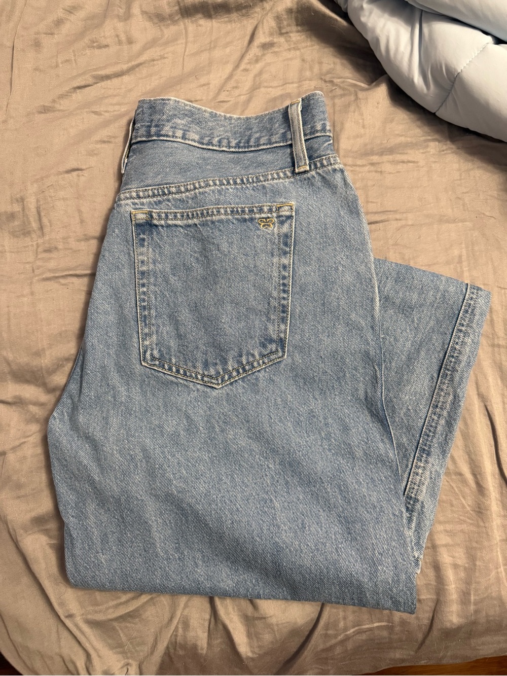 Sunday Best Light Blue Relaxed Men's Jeans - Picture 1 of 3